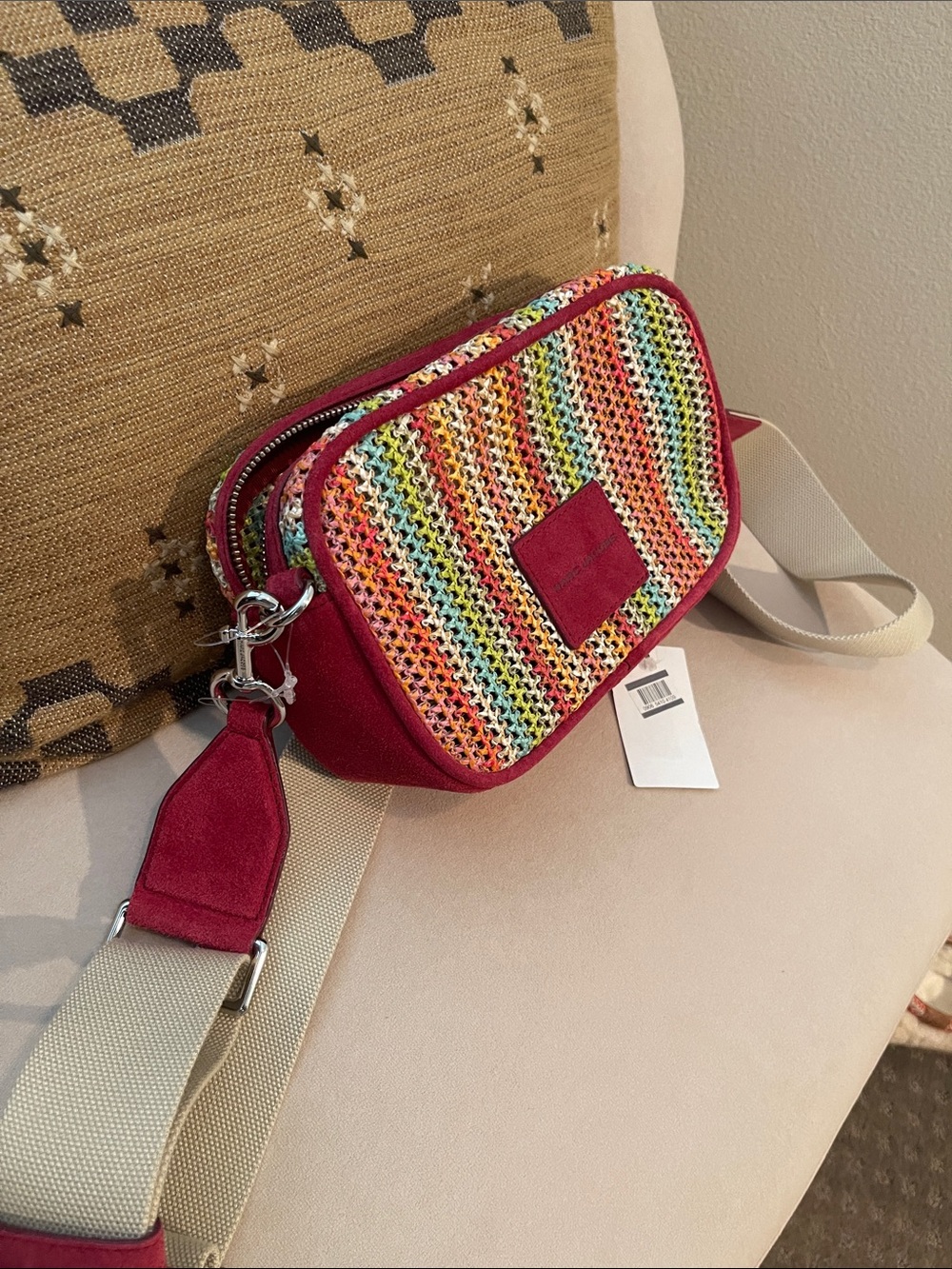 Marc Jacobs Crossbody Camera Bag - RHUBARB Multi
